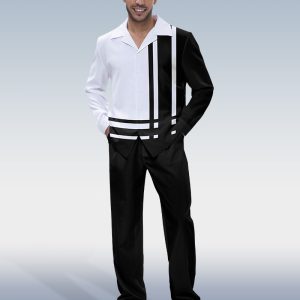 Black Art Long Sleeve Walking Suit