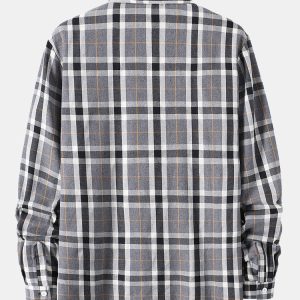 Button Up Plaid Shirt
