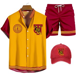 Tuskegee University Shirt Three-Piece Set 071