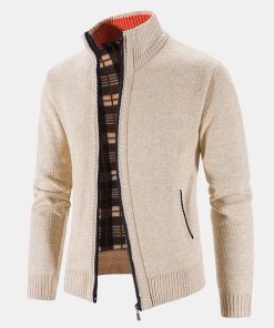Man Zip Up Sweater