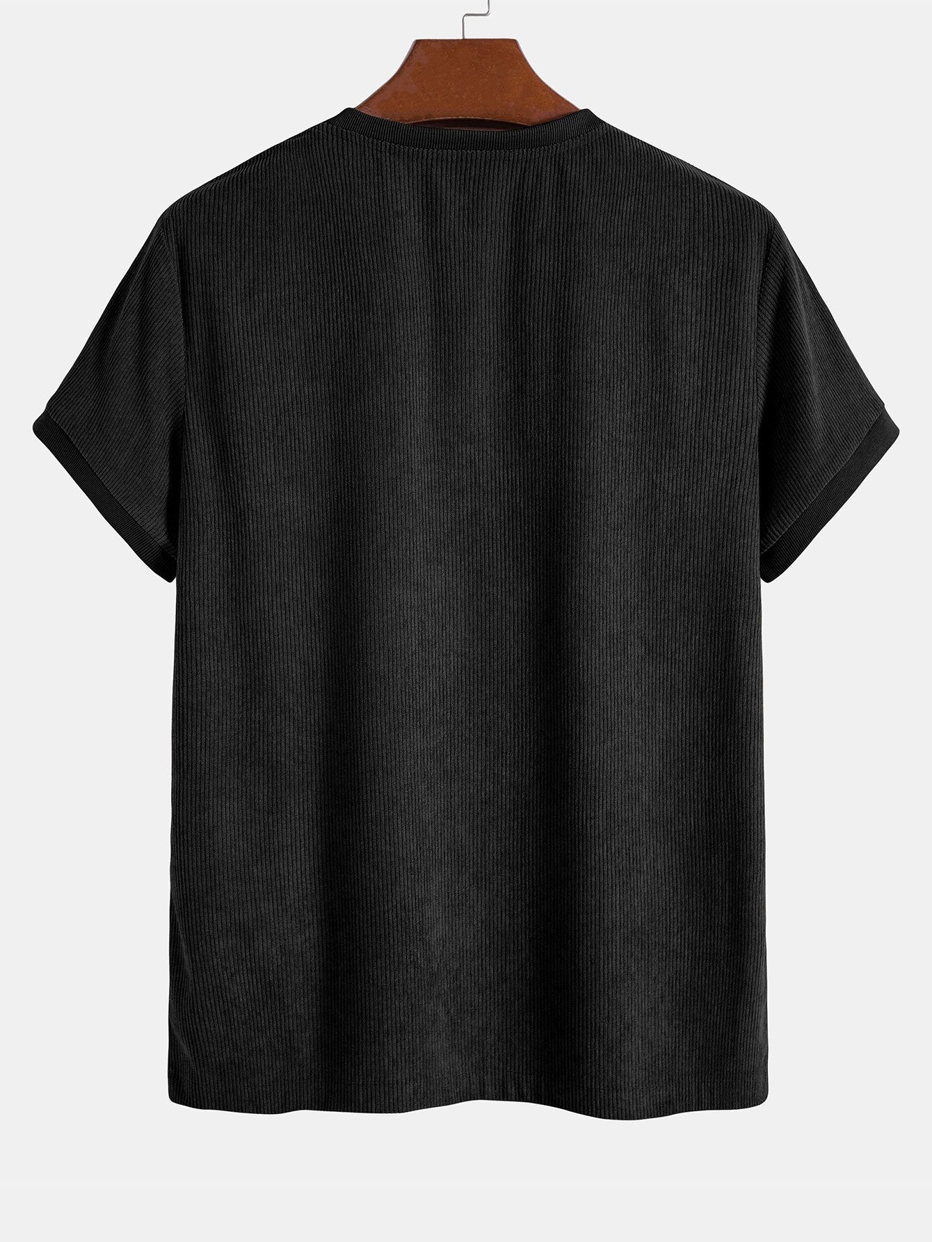 Stretch Corduroy Ringer T-Shirt & Corduroy Shorts - Image 4