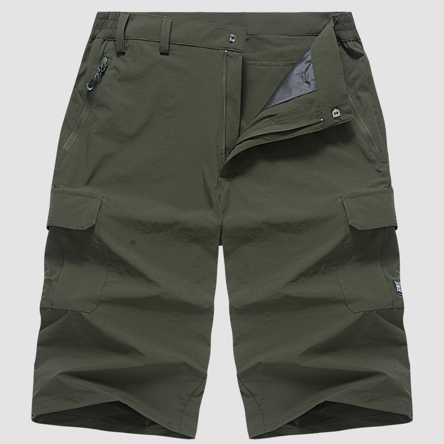 Men Knee Length Shorts Lightweight Thin Quick Dry Cargo Shorts - Image 7