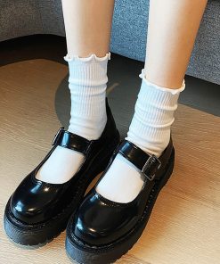 Solid Crew Socks