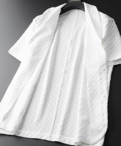 Alternative view of Men's White Casual Fashion Two Piece Set