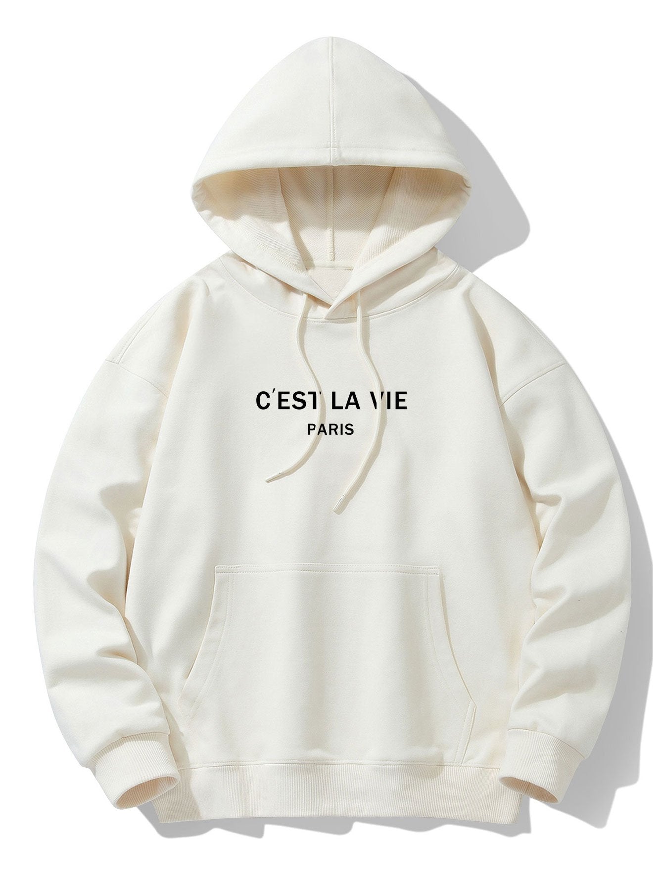 Paris Print Cotton Blend Hoodie & Jogger Pants - Image 9