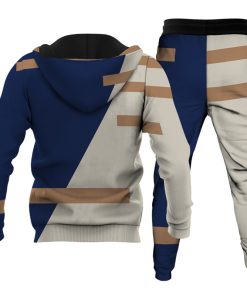 Alternative view of Men's Personalized Printed Hoodie Set 023