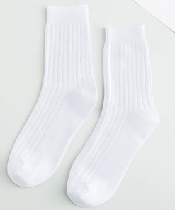 Plain Crew Socks