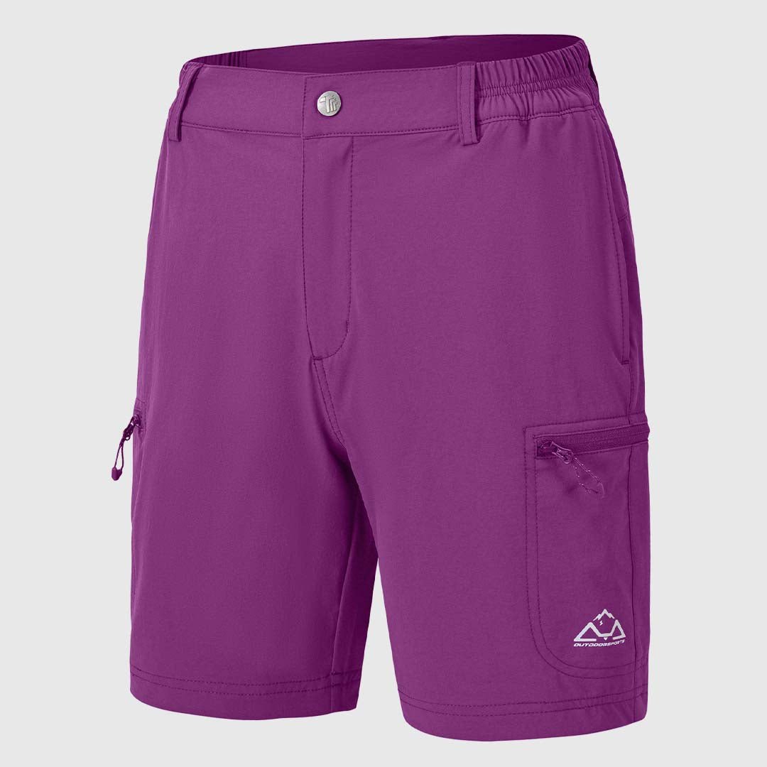 Women's Quick Dry Lightweight Stretchy Cargo Shorts - Image 26