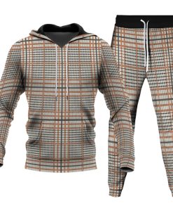 Men's Personalized Printed Hoodie Set 036