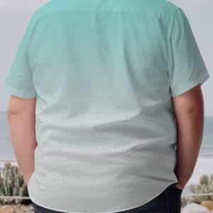 Men's Big Size Vacation Casual Hawaiian Short Sleeve Shirt 002