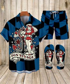 Suitmens Men's Spring Classic Car Shirt Three-Piece Set 071