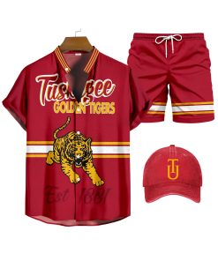 Tuskegee University Shirt Three-Piece Set 069