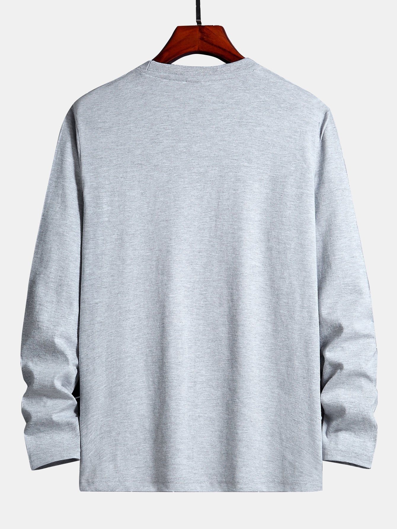 Long Sleeve Dream Print Cotton T-Shirt - Image 11