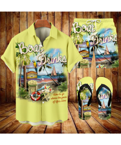 Alternative view of Suitmens Men's Hawaii Vacations Print Shirt Three-Piece Set 062