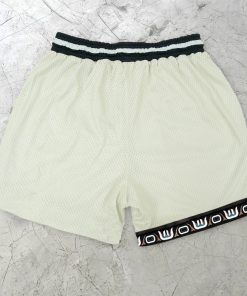 Retro Casual Butterfly Pattern Mesh Shorts