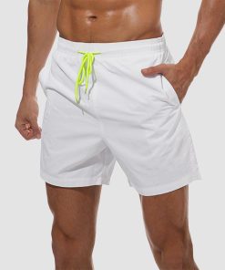 Men's Quick Dry Swimming Trunks with Mesh Lining Beach Shorts Boardshorts Multi Pockets