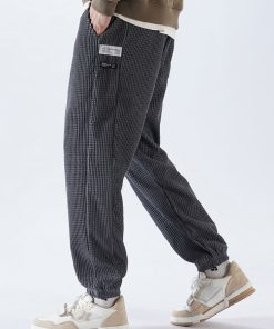 Drawstring Corduroy Pants
