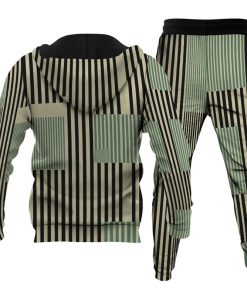 Alternative view of Men's Personalized Printed Hoodie Set 018
