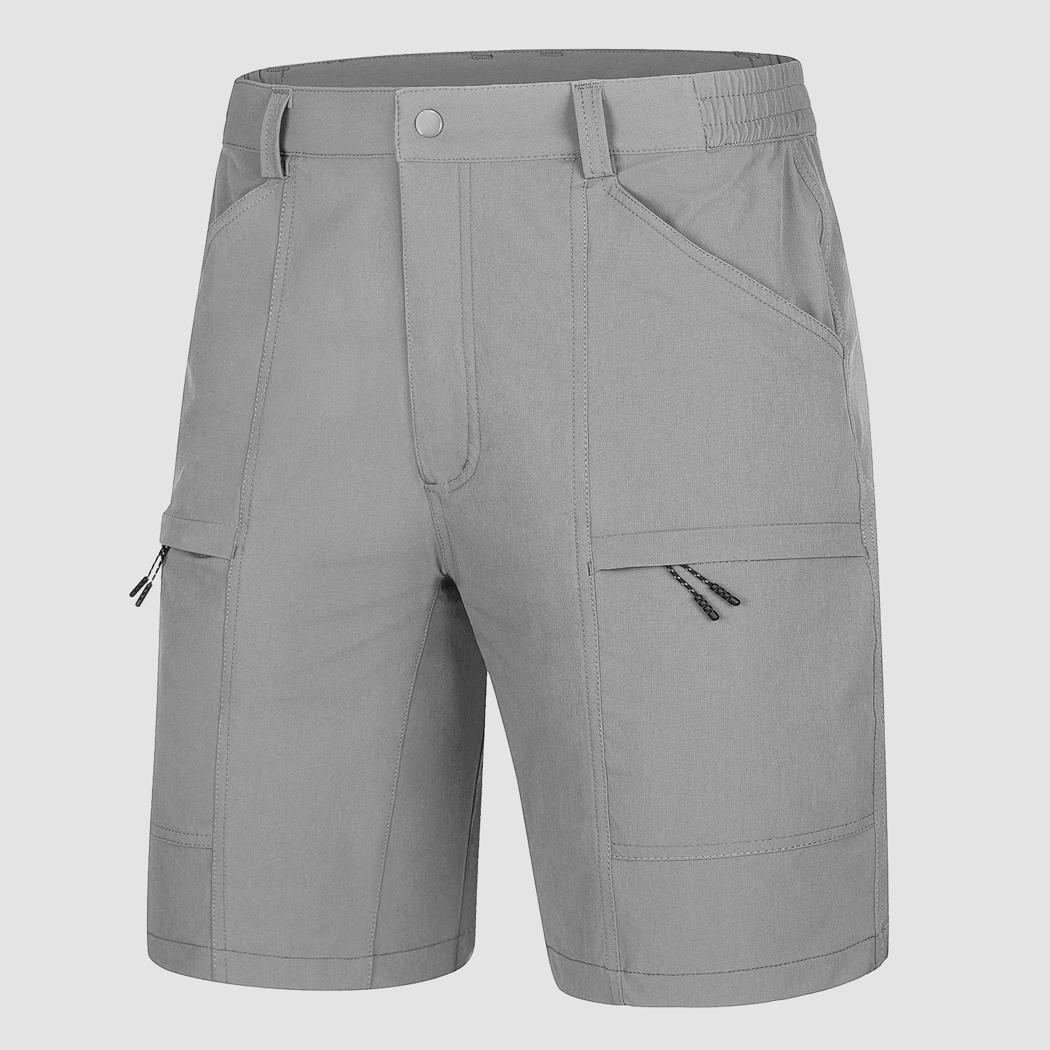 Men's Hiking Shorts with 5 Pockets Water-Resistant Ripstop Quick Dry Fishing Shorts - Image 4