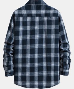 Long Sleeve Plaid Button Up Shirt