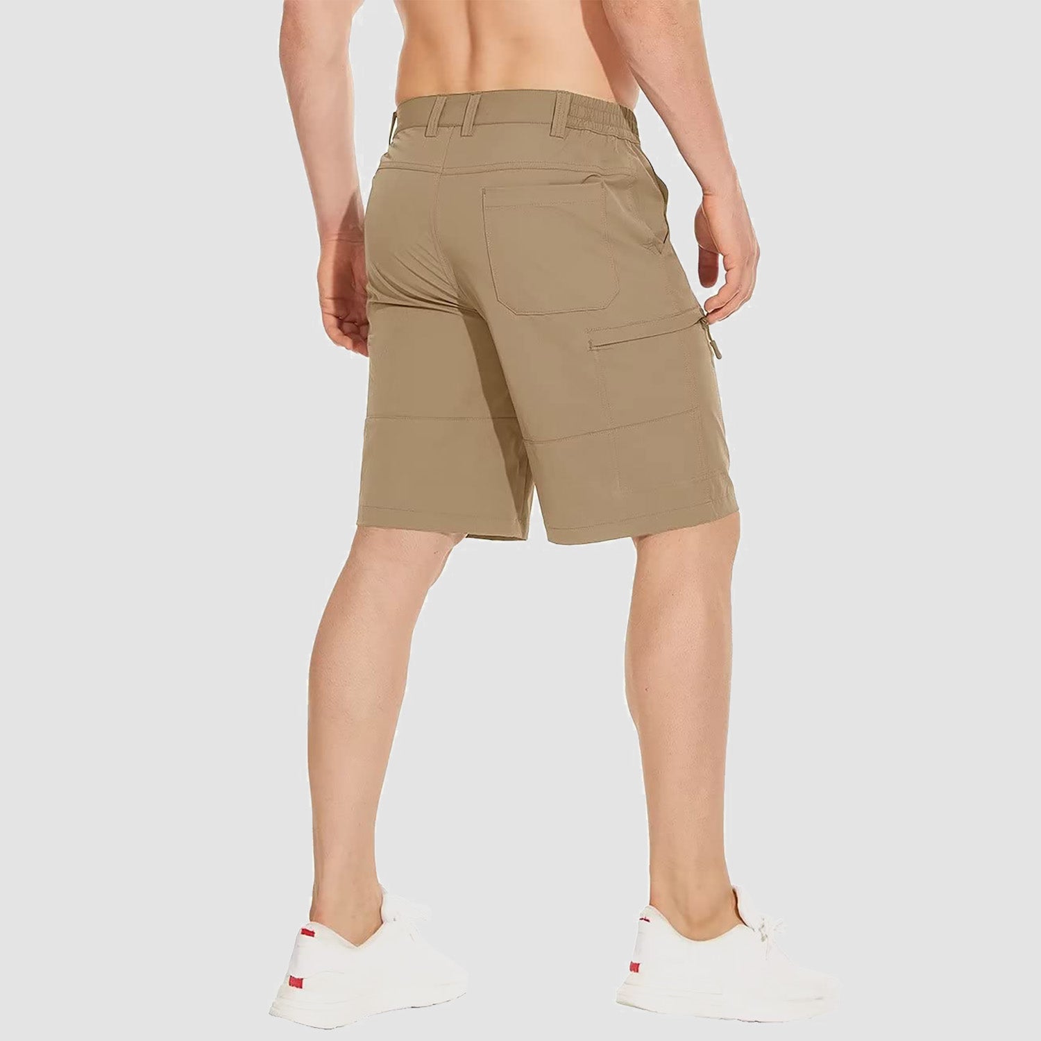 Men's Hiking Shorts 5 Pockets Water-Resistant Ripstop Quick Dry Outdoor Shorts - Image 2