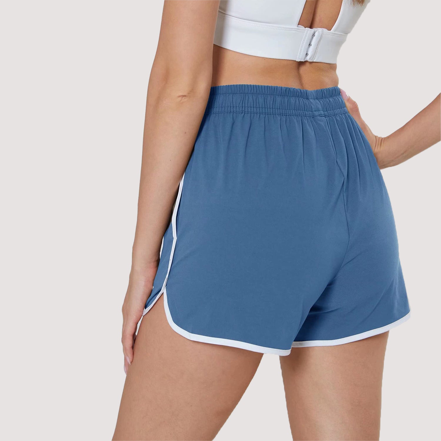 Women's Running Shorts with 2 Pockets Quick Dry Yoga Shorts - Image 11