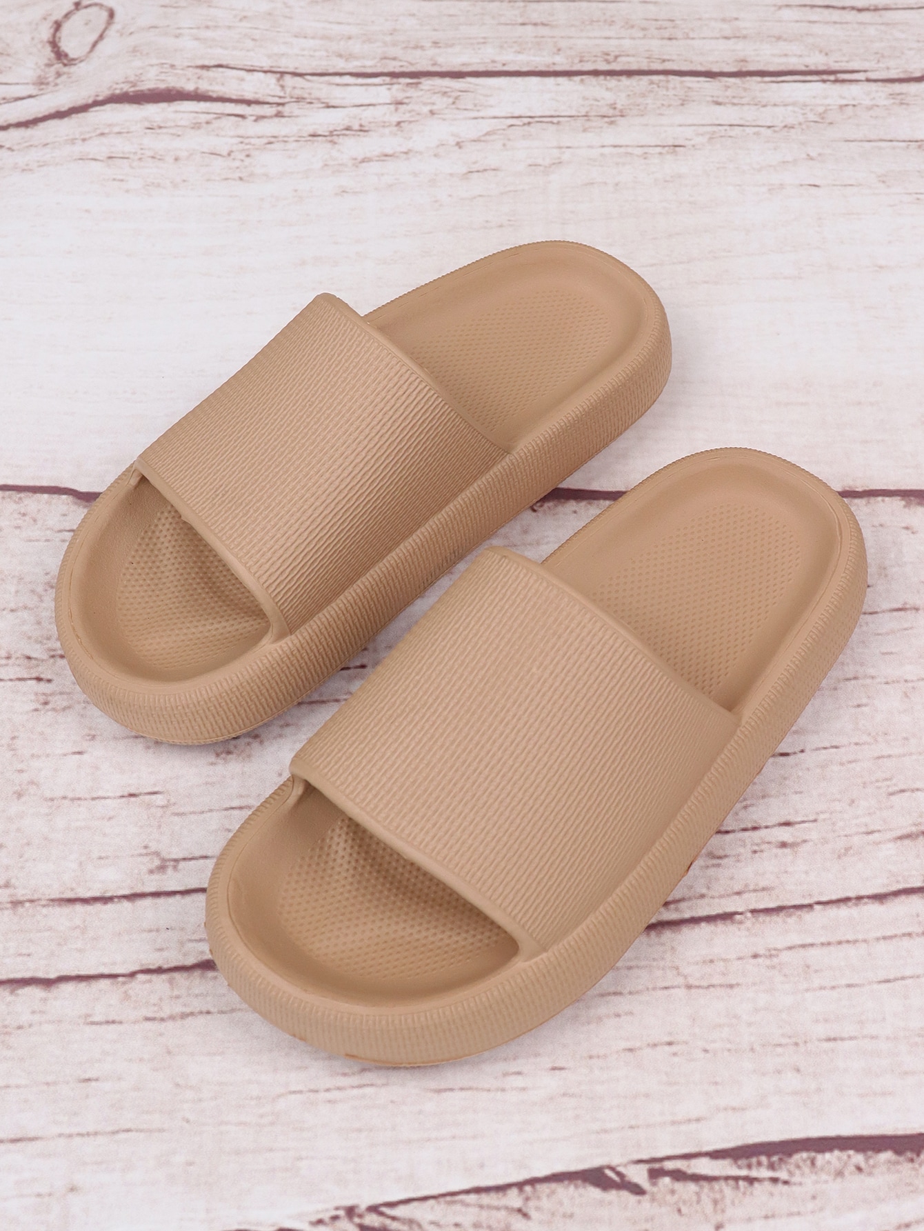 Women Slides Minimalist Single Band Slides - Image 5