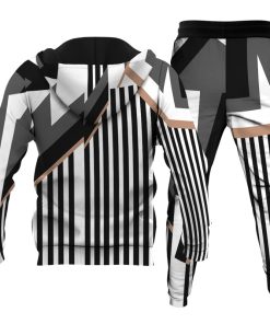 Alternative view of Men's Personalized Printed Hoodie Set 024