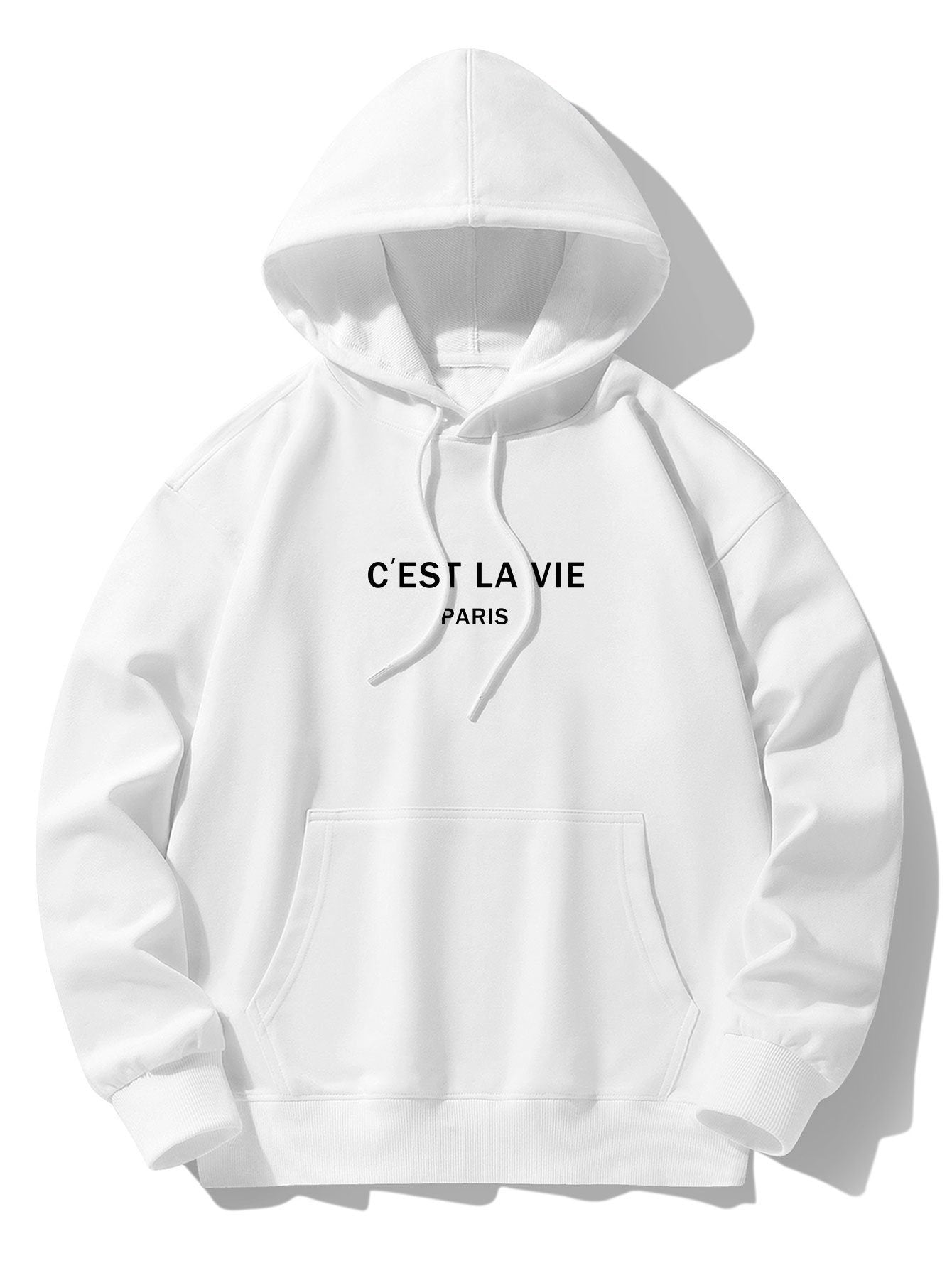Paris Print Cotton Blend Hoodie & Jogger Pants - Image 12