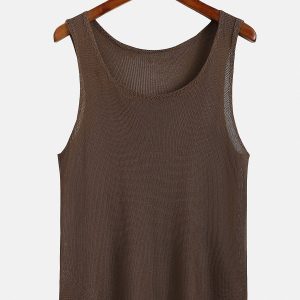 Knit Sweater Tank Top