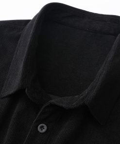 Alternative view of Plaid Corduroy Panel Shirt