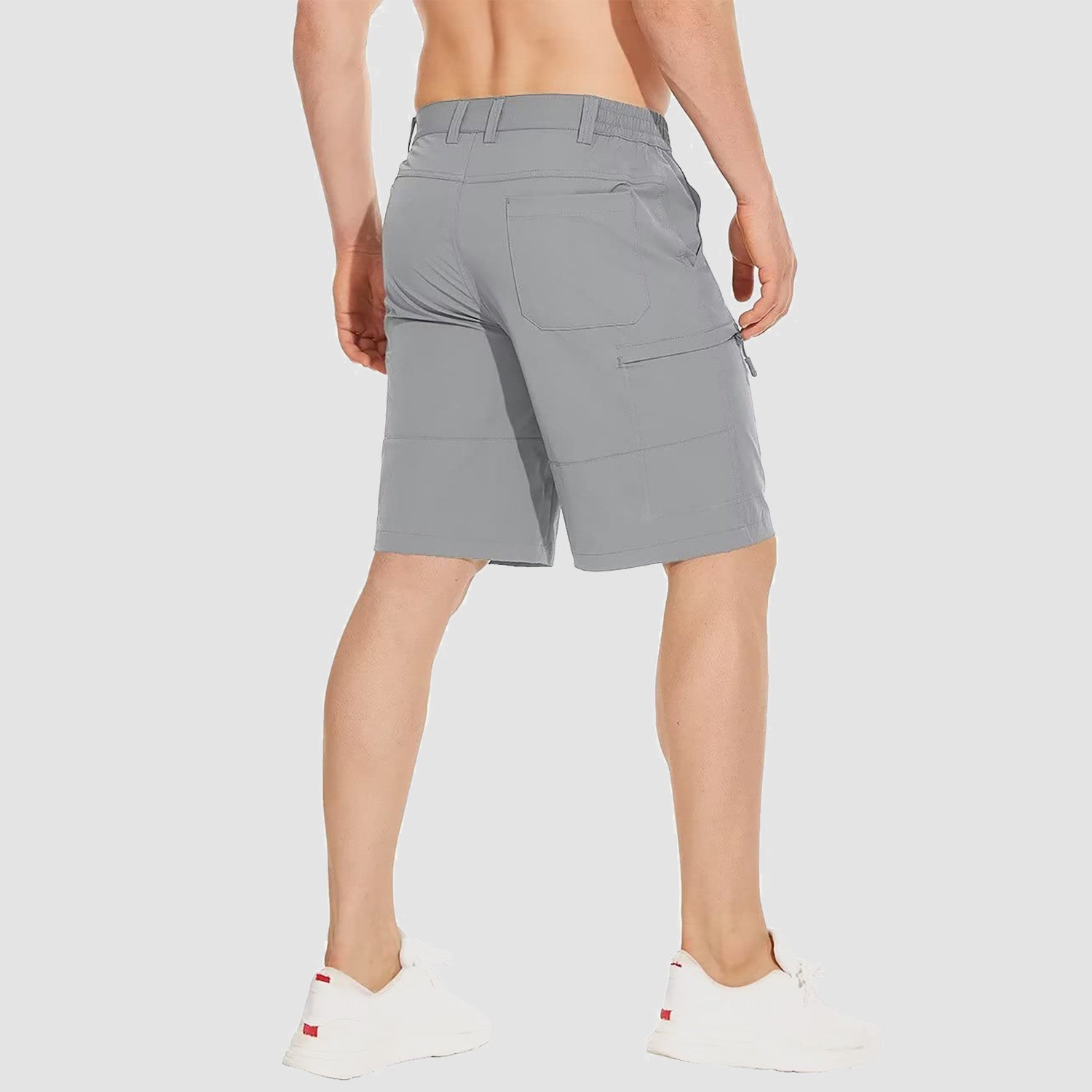 Men's Hiking Shorts 5 Pockets Water-Resistant Ripstop Quick Dry Outdoor Shorts - Image 17