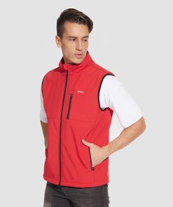 Alternative view of Men's Lightweight Vest Windproof Sleeveless Jacket Outdoor Hiking Camping Fishing Photography Gilet with Zip Pockets