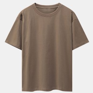 Basic Heavy Weight Drop Shoulder Oversize T-Shirt