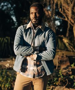 The Workhorse Jacket in Fletcher Wash Organic Selvage