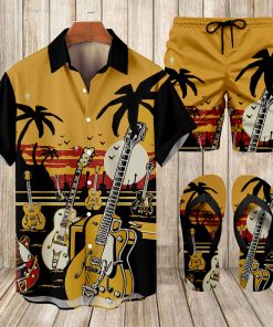 Suitmens Men's Tiki Party Hawaiian Vacation Print Three-Piece Set 020