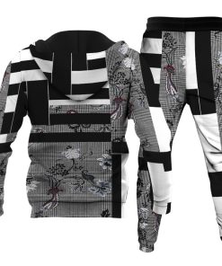 Alternative view of Men's Personalized Printed Hoodie Set 009