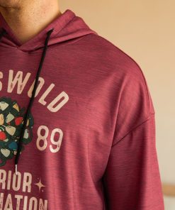 Alternative view of Christmas Text Letters Hoodie Sweatshirt