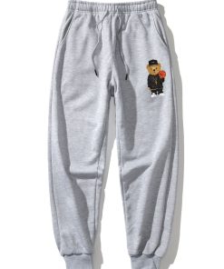 Alternative view of Basketball Bear Print Jogger Pants