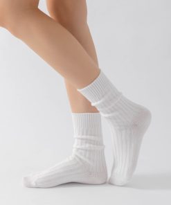 Solid Crew Socks