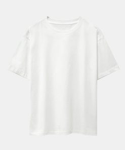 Slogan Floral Back Print Oversize T-Shirt