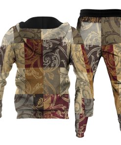 Alternative view of Men's Personalized Printed Hoodie Set 005