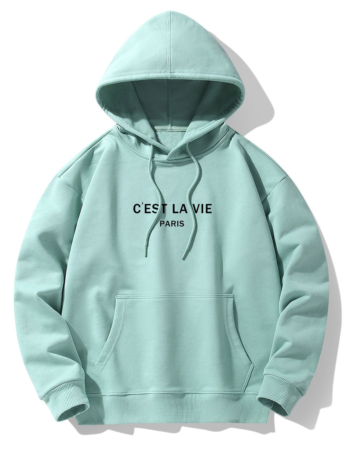 Paris Print Cotton Blend Hoodie & Jogger Pants - Image 10