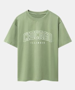 Alternative view of Chicago Print Oversize T-Shirt