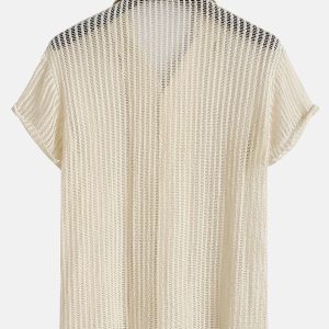 Crochet Cuban Shirt