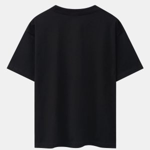 Rapper Bear Print Heavy Weight Oversize T-Shirt