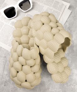 Closed Toe Slip On Bubble Slippers