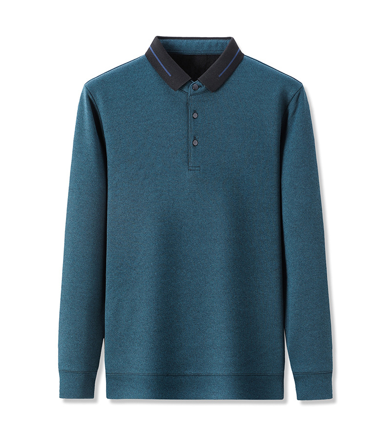 Men's Lapel Casual Polo Shirt 002 - Image 2
