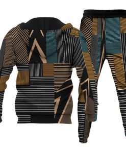 Alternative view of Men's Personalized Printed Hoodie Set 011