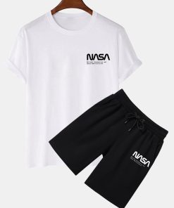 NASA Print T-Shirt & Shorts